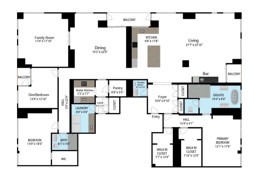 Floor plan 1 Yorkville